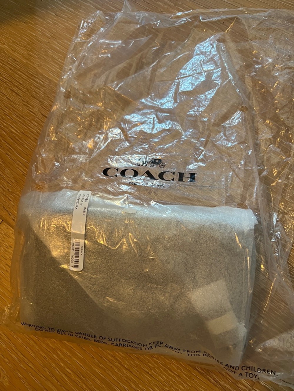 New! Coach nolita19 Classic Black Leather - Picture 5 of 5